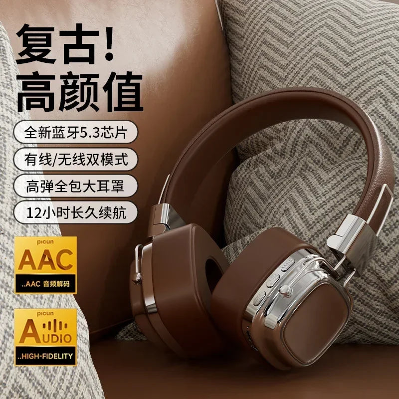 Wireless Headphones with Retro HIFI Sound - Tidesmit C Model Tidesmit