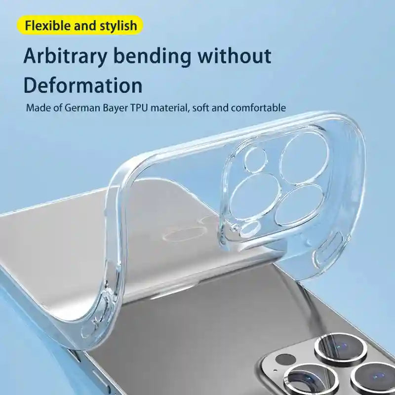 Clear iPhone Case | Slim Shockproof Cover with Military-Grade Protection Tidesmit