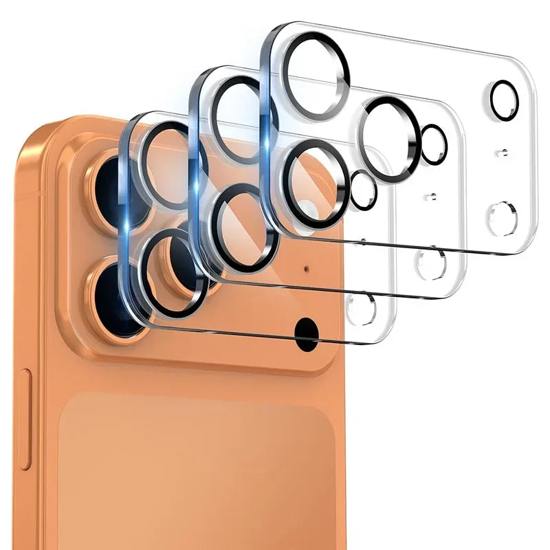 iPhone 17 Pro Max Camera Lens Protector | 9H Tempered Glass | Tidesmit Clear Tempered glass Tidesmit
