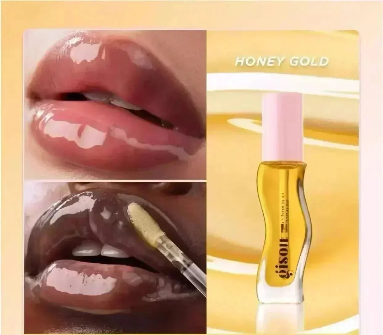 Moisturizing Lip Balm - Hydrating Plumping Gloss, Raspberry Swirl Lip Care Honey gold China Mainland Tidesmit