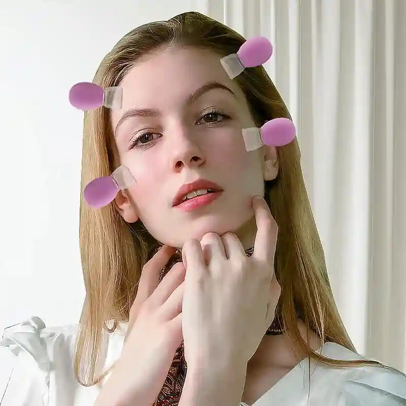 Facial Cupping Set for Eye Lifting - Silicone Vacuum Massage Tool Eye Massage Instrument Tidesmit