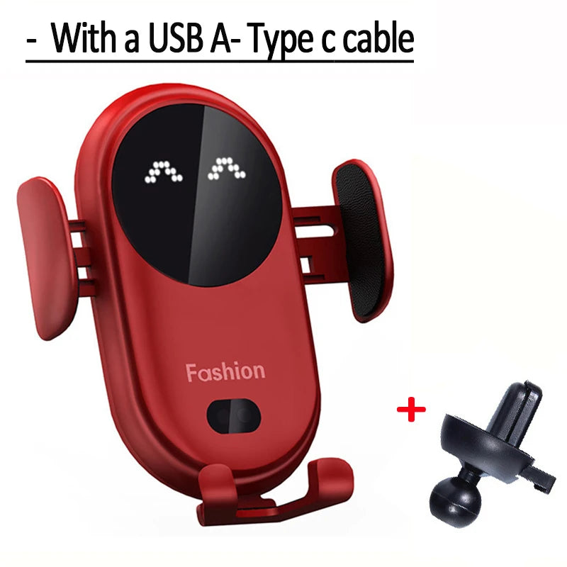 Wireless Car Charger Mount 30W Fast Charging Phone Holder for Car Standard 1 Tidesmit