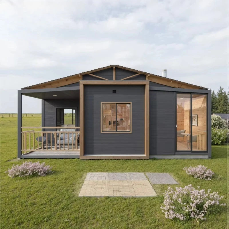 Remote Mobile Homes 20ft 40ft Luxury Modern Prefab 3 Bedroom Portable Container House Granny House Expandable Home