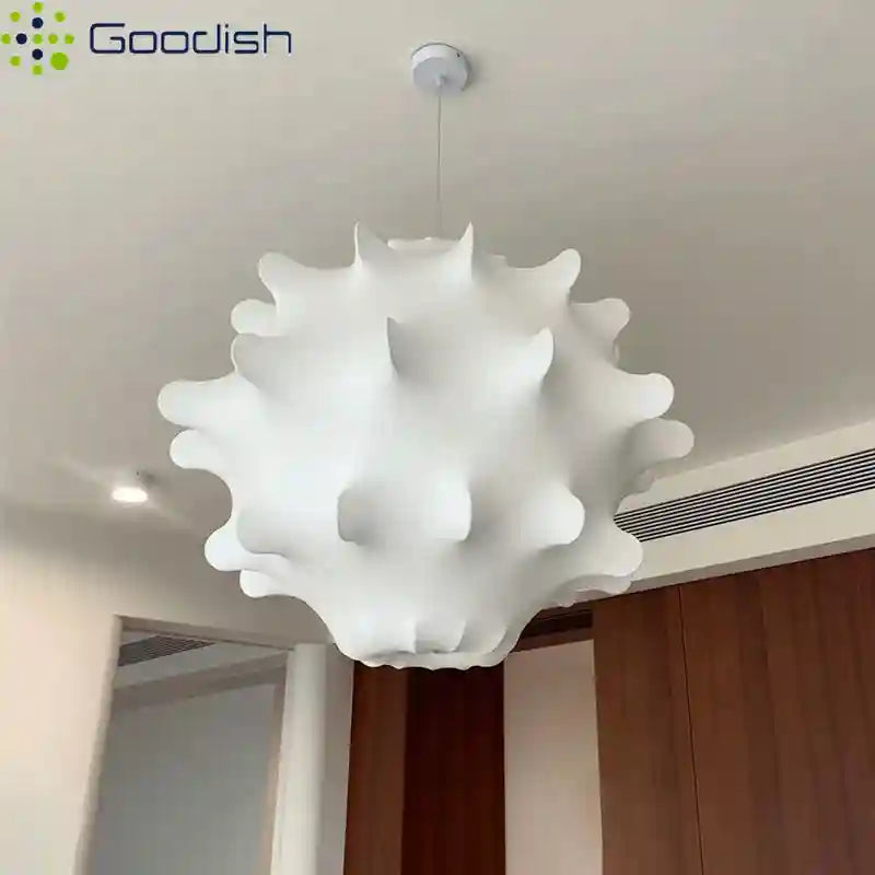 Wabi Sabi Silk Pendant Light | Handmade Aesthetic Chandelier 50-68cm Tidesmit