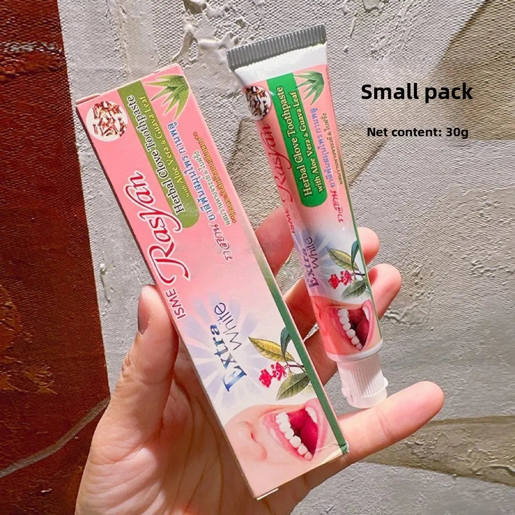 Tidesmit RASYAN herbal whitening toothpaste for removing coffee stains and treating bad breath