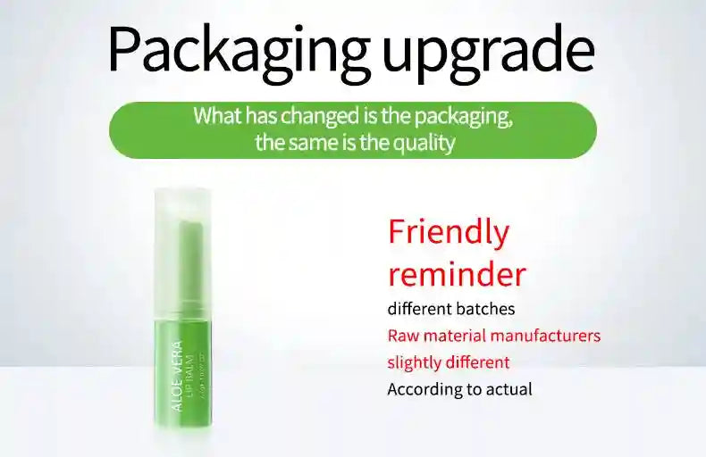 Aloe Vera Color Changing Lip Balm | Nourishing Moisturizing Lip Treatment Lip Care Tidesmit