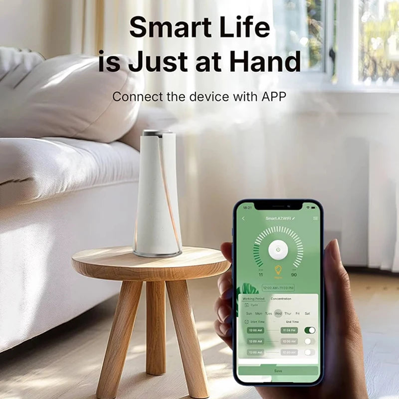 NAMSTE Home Waterless Essential Oil Diffuser Tyрe-C charging Air Freshener Aroma Diffuser Hotel Perfume Aromatherapy Machine