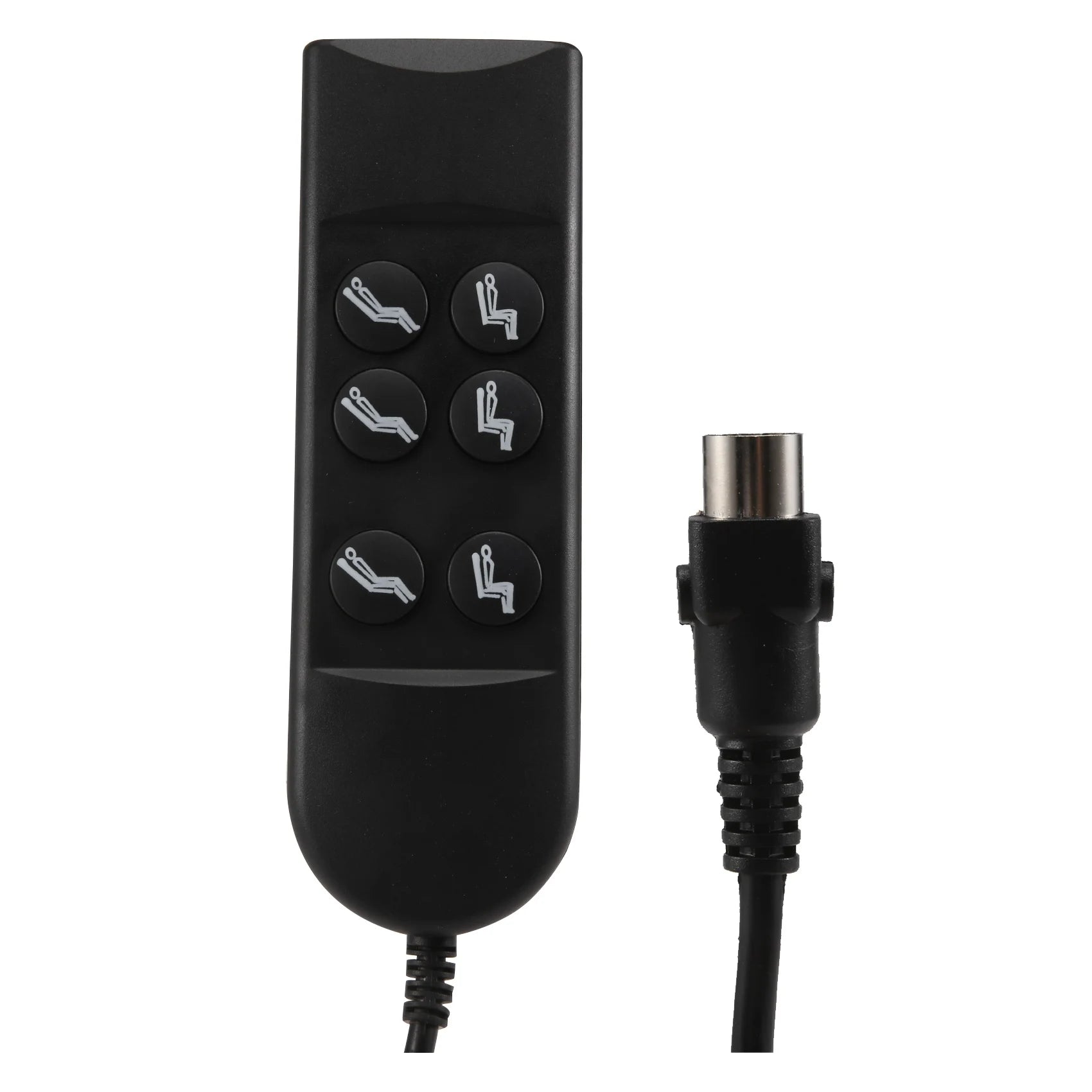 6-Button Power Recliner Hand Controller for Tidesmit Massage Chairs Massage Chairs Default Title Tidesmit