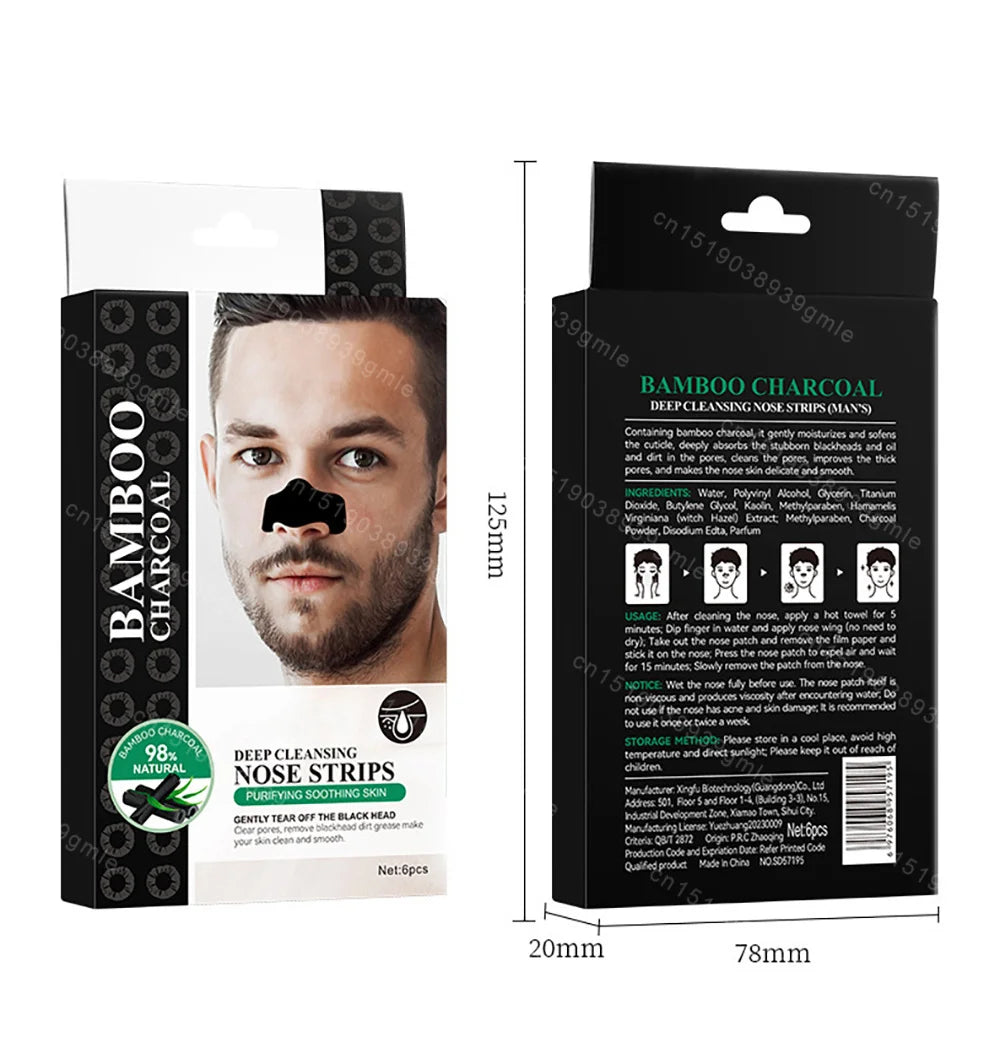 Remove Blackheads Deep Cleansing Nose Strips Gentle Facial Care Tool Unisex Remove Stickers Black Head Skin Care Mask Patch
