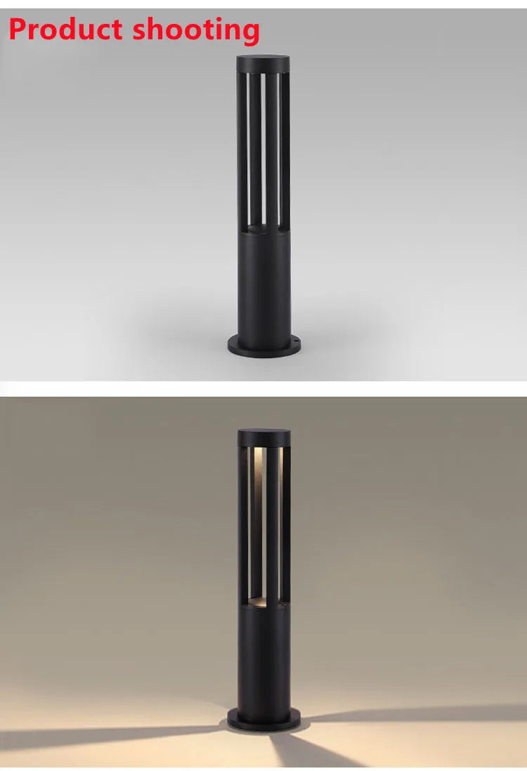 Outdoor LED Lawn Light Waterproof IP65 Aluminum Profile Villa Square 85~265V 7W Street Lamp For Family Courtyard Decoration