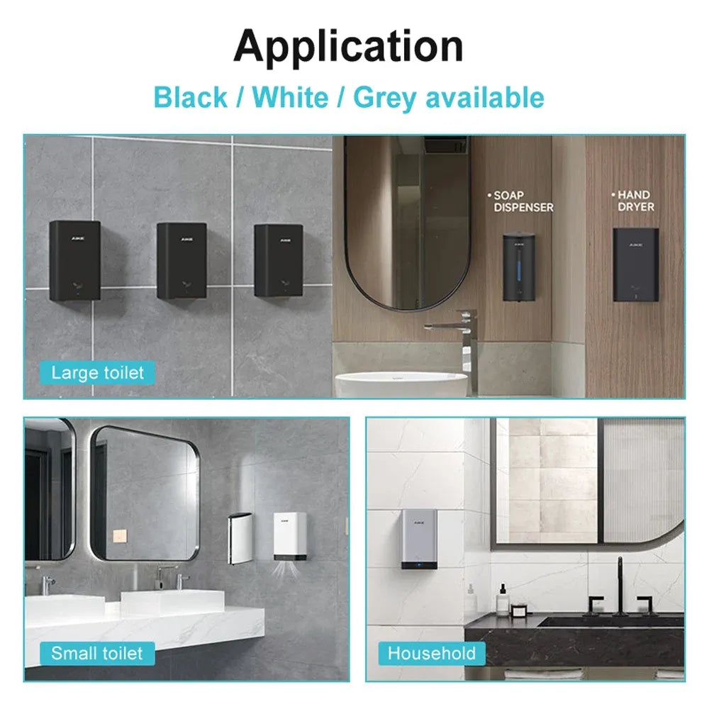 AIKE Automatic Wall Hand Dryer AK2822 900W