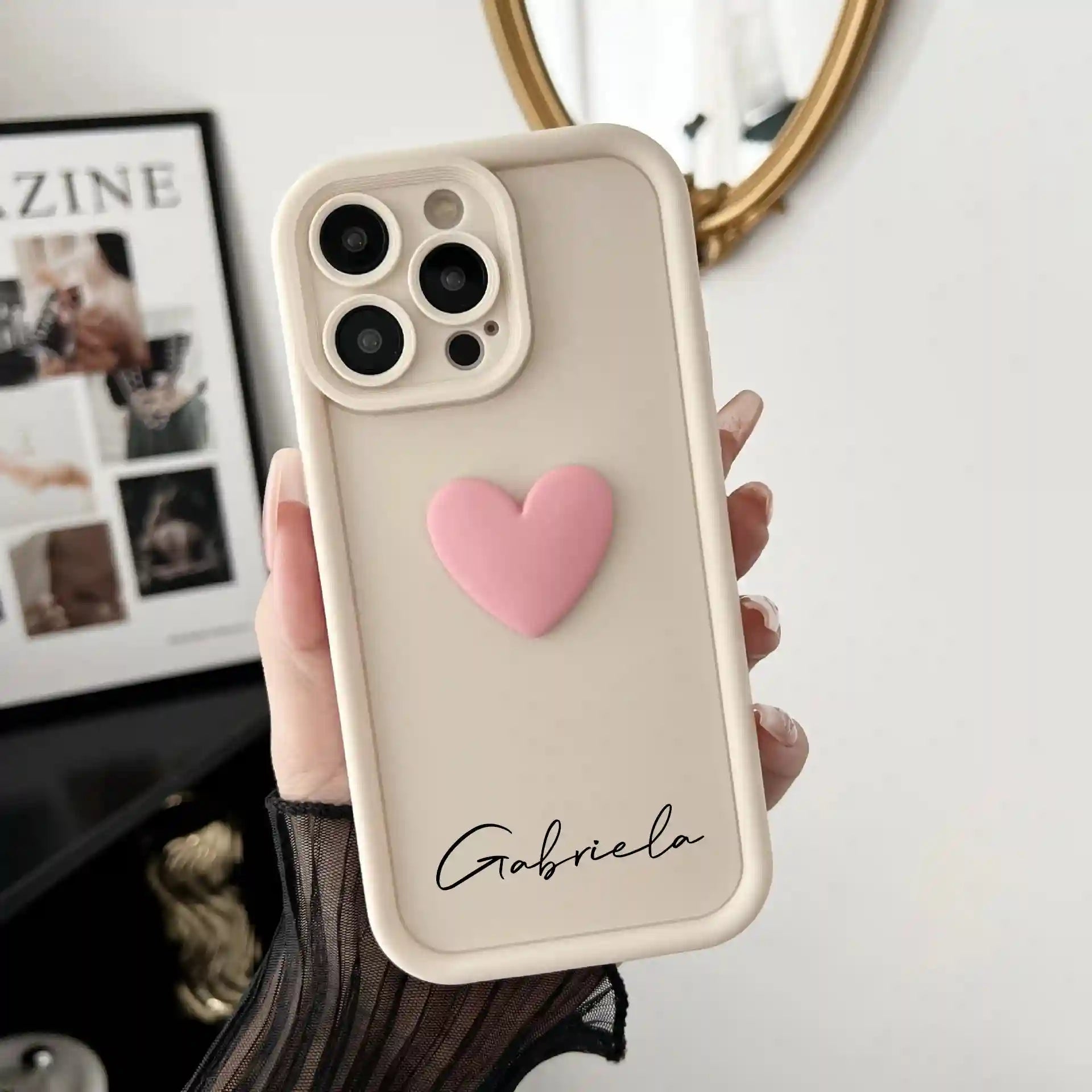 Personalized iPhone Case - Soft Silicone with Military-Grade Protection 4 Tidesmit