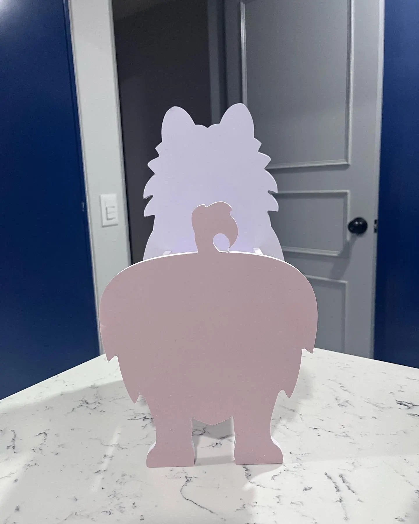 Cute Animal DIY Flower Planter PVC Pet Dog Potted Garden Yard Decoration Plant Container Holder Decor Garden Flower Pots  Orname