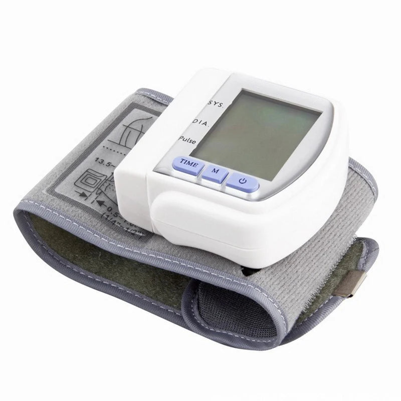 Wrist Monitor Electronic Blood Pressure Monitor Portable Home Blood Pressure Monitors Sphygmomanometer heart rate Tonometer