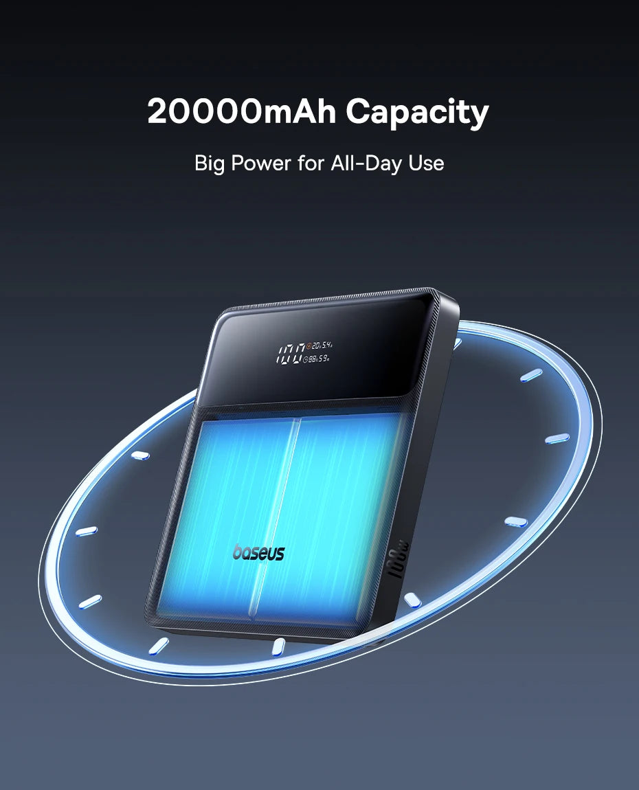 100W Fast Charging Power Bank 20000mAh PD for Laptops by Tidesmit Tidesmit