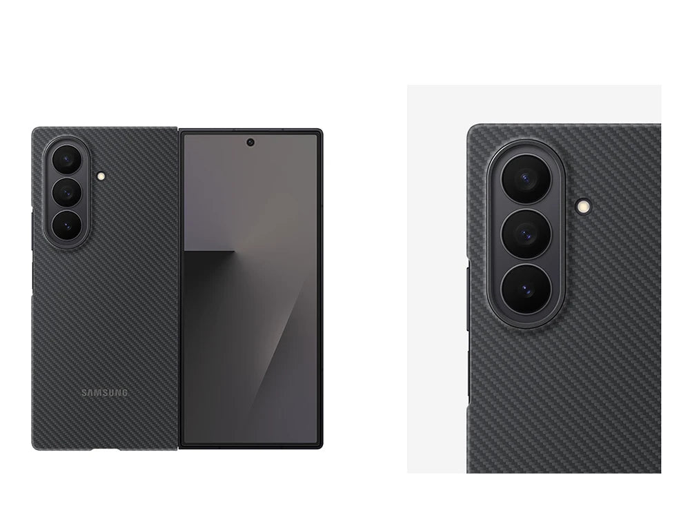 Samsung Galaxy Z Fold7 Carbon Case with Military-Grade Drop Protection Tidesmit