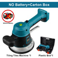 Gisam Cordless Tiler Vibrator Tiling Machine 6 Speed Automatic Tile Leveling Adjustment Absorb Tool For Makita 18V Battery Pin