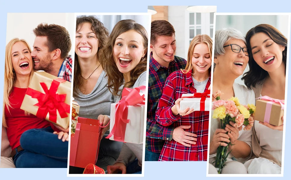Sejoy Electric Sonic Toothbrush with 10 pcs Replacement Heads 5 Modes USB Rechargeable Waterproof Electric Tooth Brushes