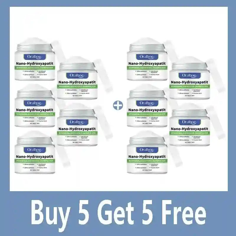 Tidesmit teeth whitening powder for plaque and tartar removal with fresh breath formula
