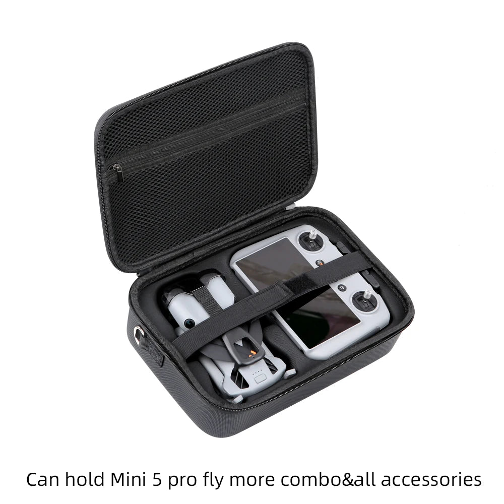 DJI Mini 5 Pro Carrying Case | Hard Shell Shoulder Storage Bag Tidesmit
