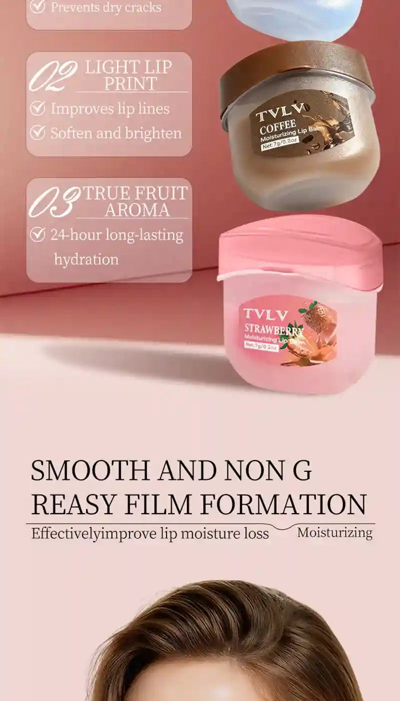 Fruit Lip Balm Set - Moisturizing Lip Care Treatment (8Pcs) Lip Care Tidesmit