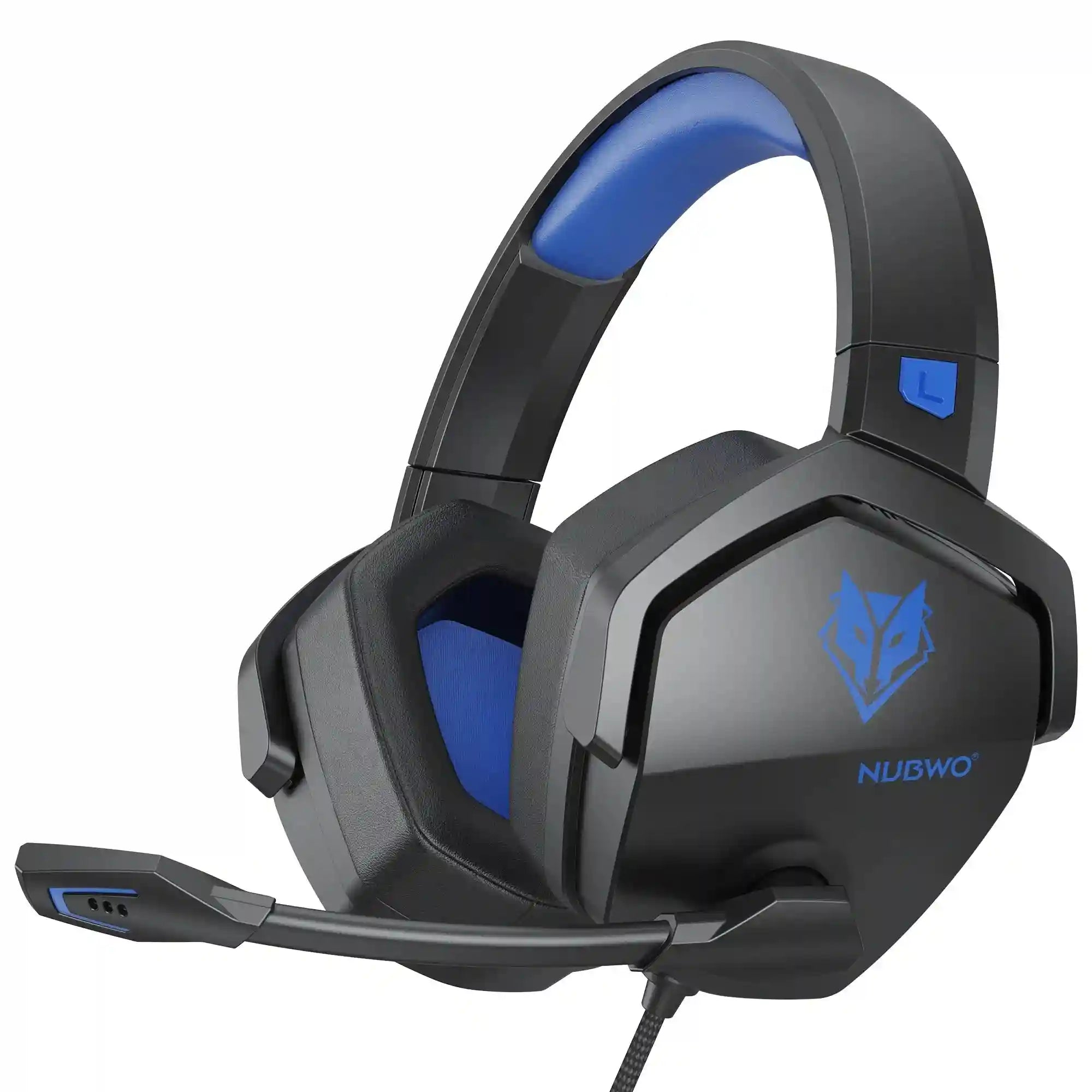 Tidesmit Gaming Headset with Mic for PS5 Xbox PC - Low Latency Audio Blue Tidesmit