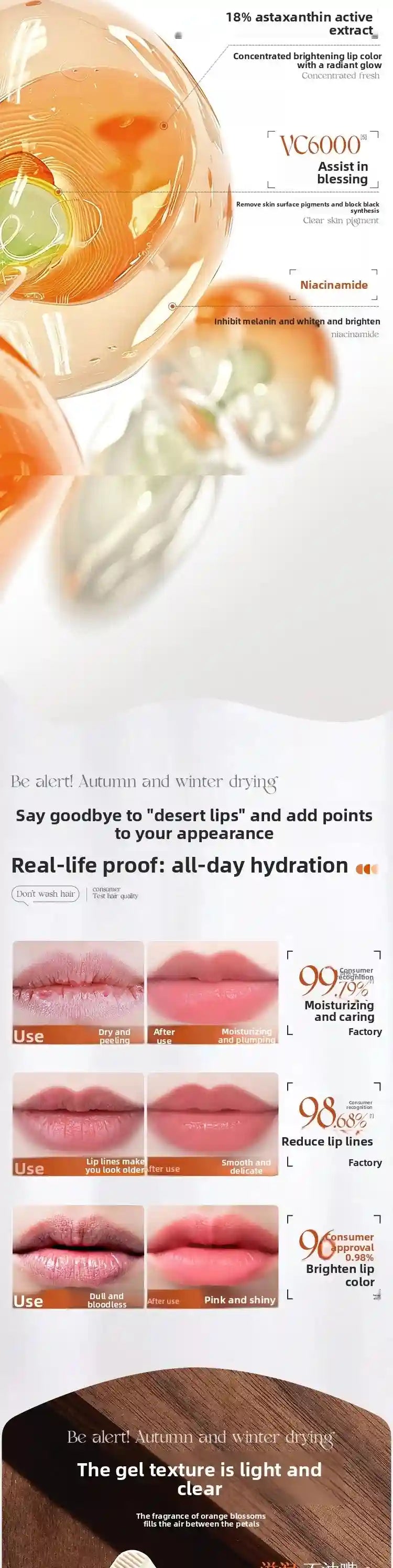 Lip Care Moisturizing Balm - Advanced Anti-Line Treatment by Tidesmit Lip Care Tidesmit