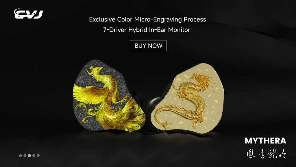 Wired HiFi In-Ear Monitors | Laser Engraved Metal Shell | Tidesmit Tidesmit