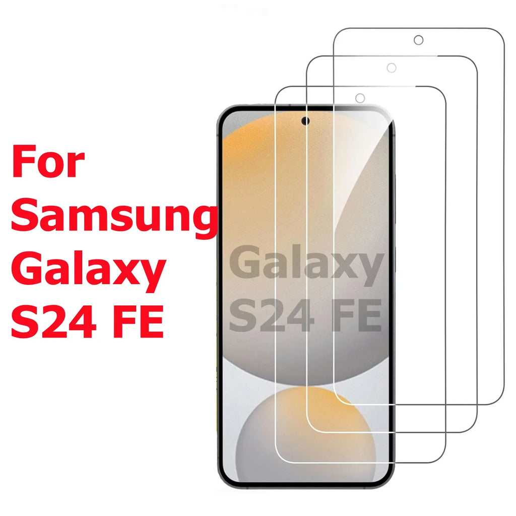 Samsung Galaxy S24 FE Screen Protector, 9H Tempered Glass, Case-Friendly Tidesmit