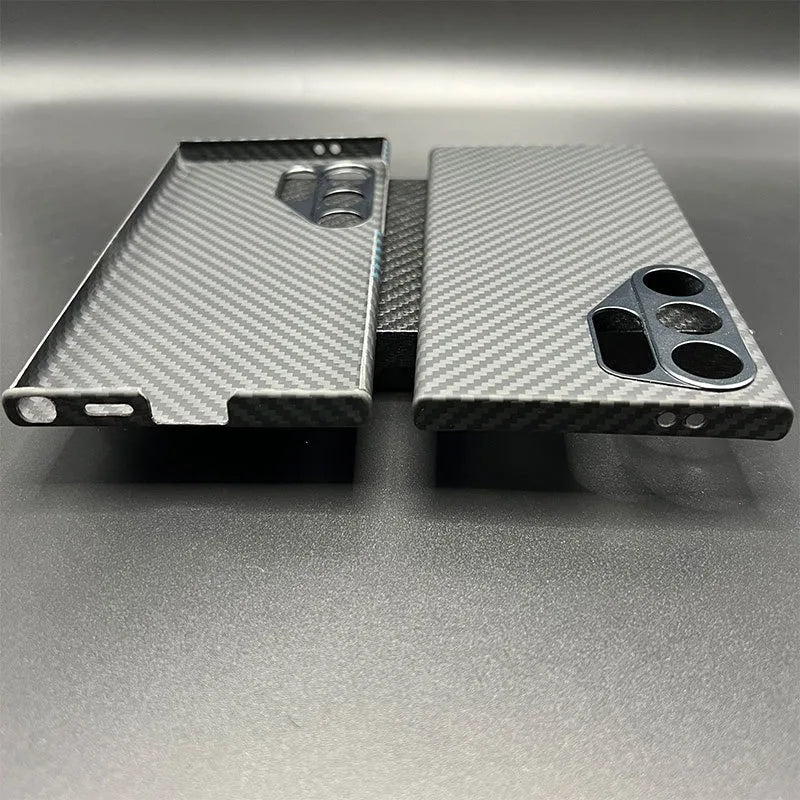 Samsung Galaxy S24 Ultra Carbon Fiber Case - Slim Magnetic Drop Protection Tidesmit