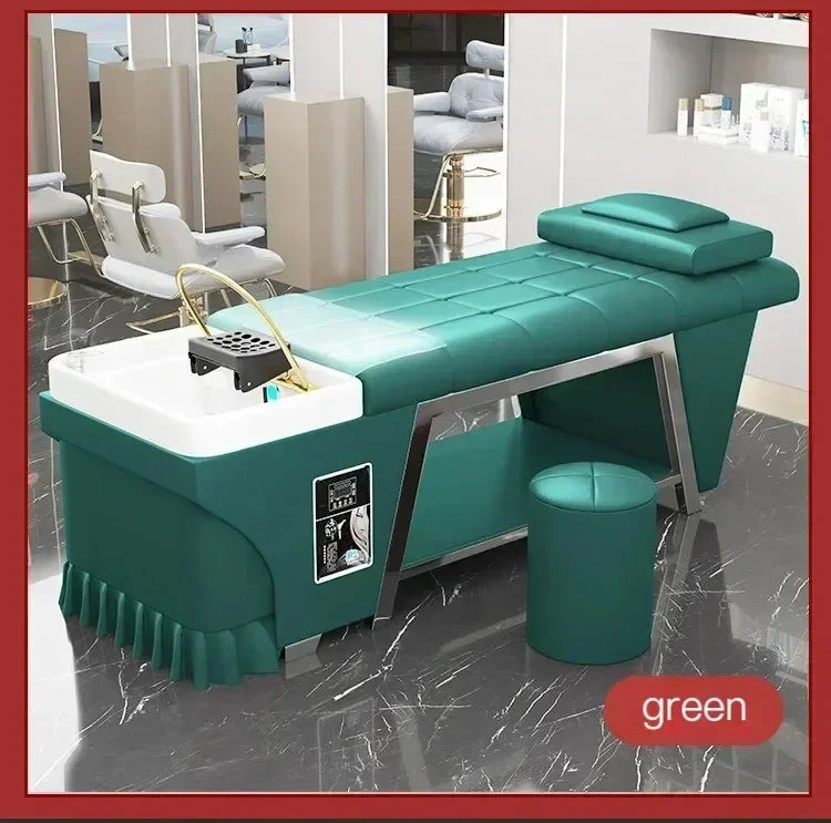 Head Spa Bed with Massage Function - Ergonomic Salon Equipment Massage Chairs Tidesmit
