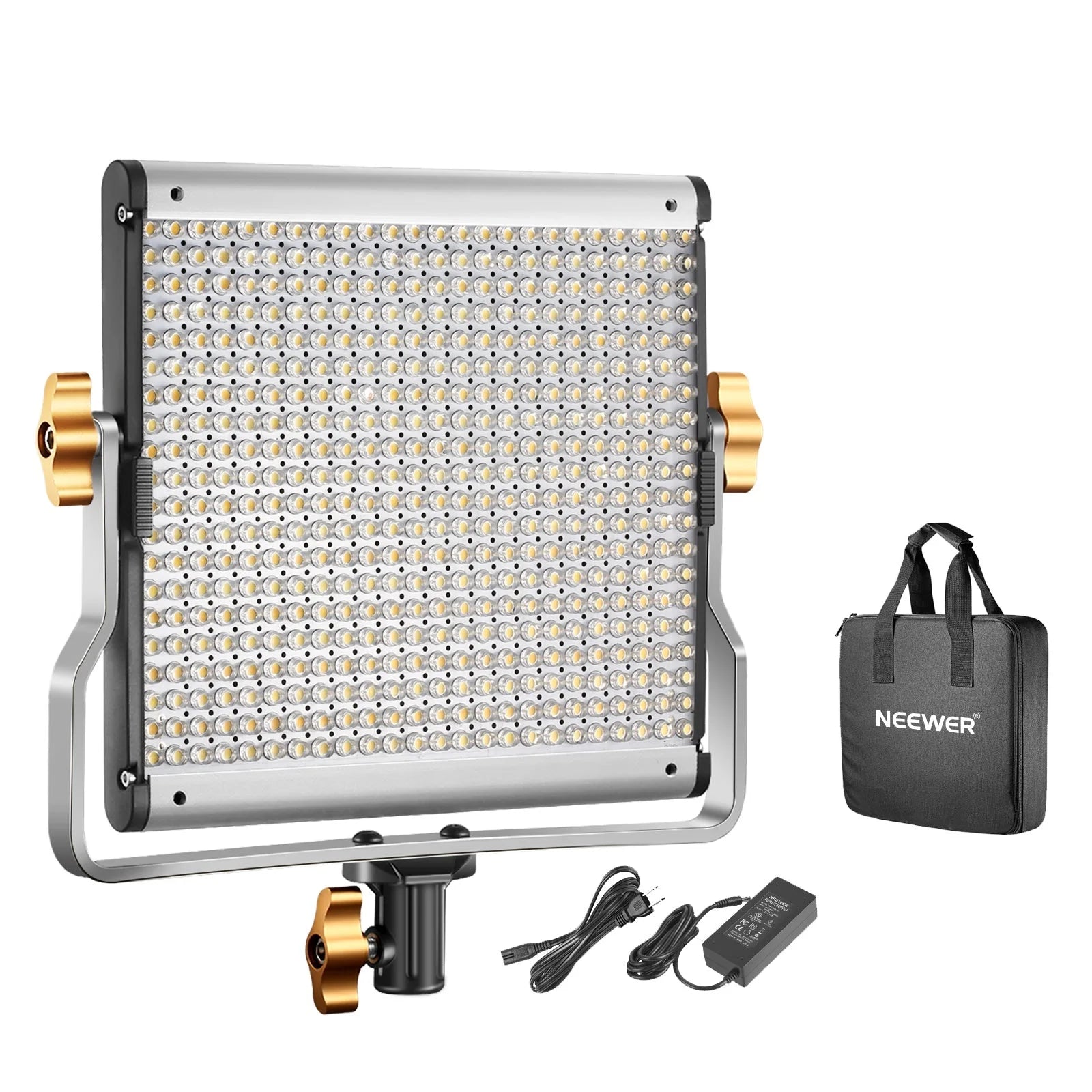 Bi-Color LED Video Light Panel with U-Bracket for Professional Studio Tidesmit
