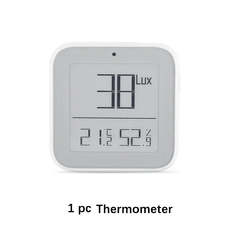 SmartLife Tuya Smart ZigBee Bluetooth-Compatible Mesh Brightness Thermometer Light Temperature Humidity Detector Wireless Remote