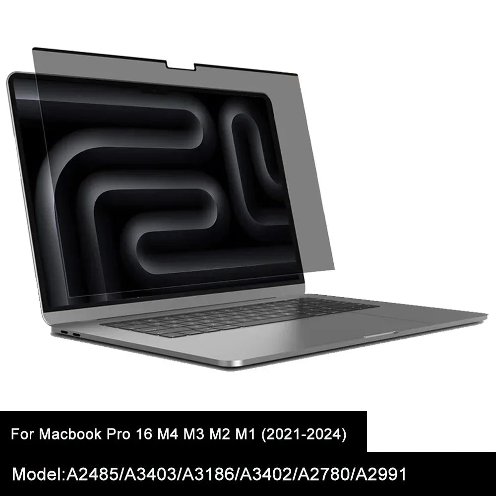 Macbook Privacy Screen Protector | Anti-Glare Filter for M4 Air Pro16 M4 M3 M2 M1 Tidesmit