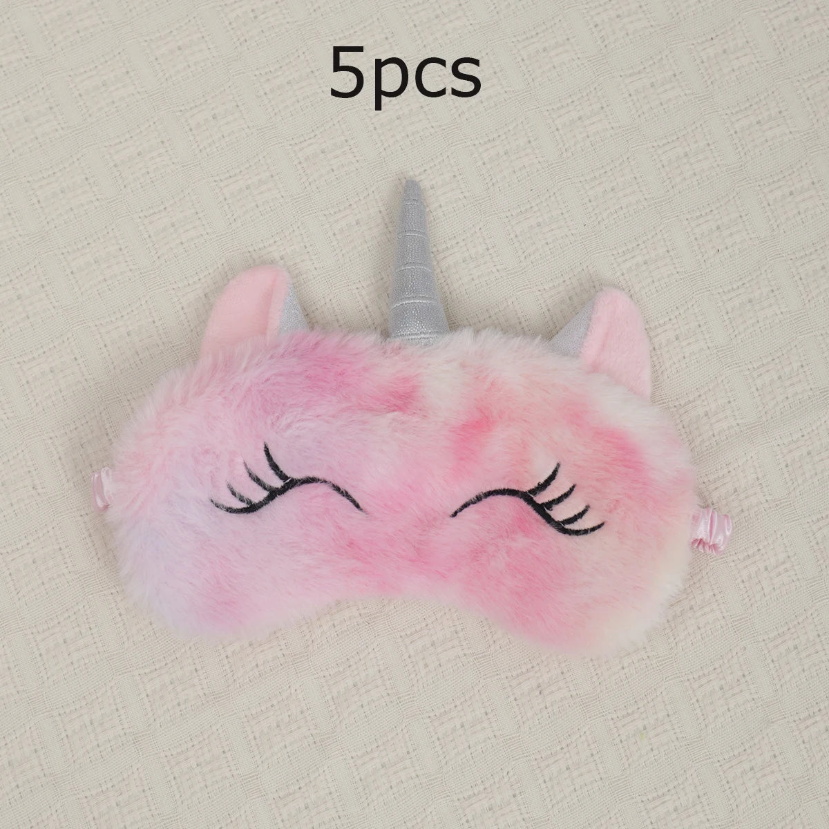 1pc/3pcs/5pcs-Cartoon Unicorn Party Anime Sleeping Mask Kids Gift Cute Blindfolds Travel Sleep Eye Band Shade Rest Eyepatch
