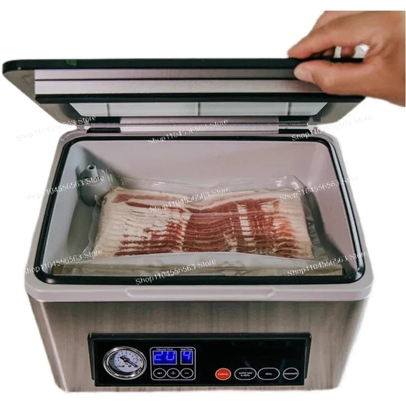 VP100 Ultra Series Chamber Vacuum Sealer Machine - Compact Design, for Wet Foods & Meat Vacuum Packing