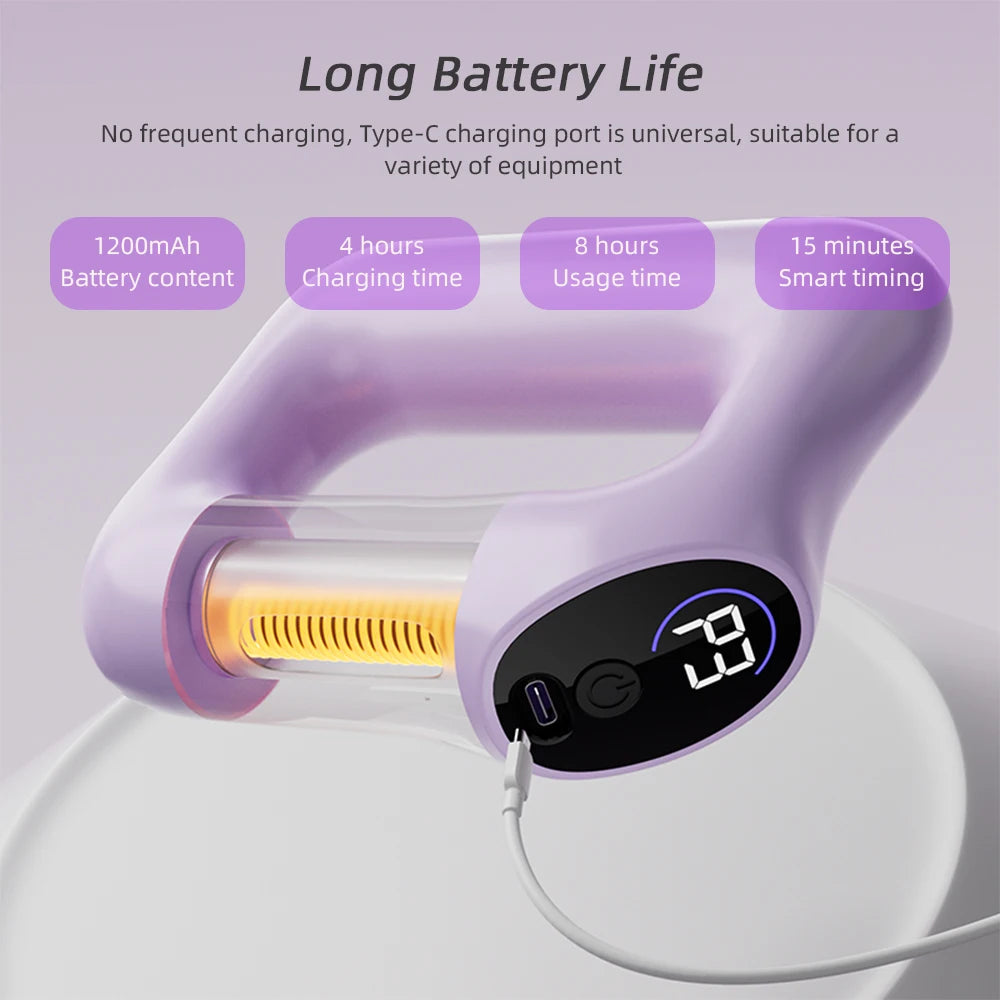 Fascia Gun Deep Tissue Massager – Rechargeable Portable Recovery Tool Fascia Gun Tidesmit