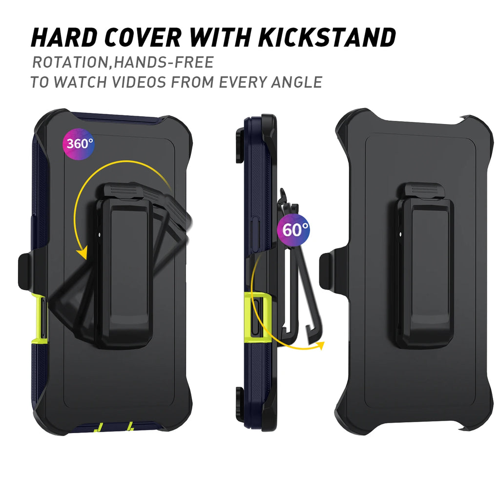 Samsung Galaxy S24 Ultra Military Armor Case With Kickstand Tidesmit