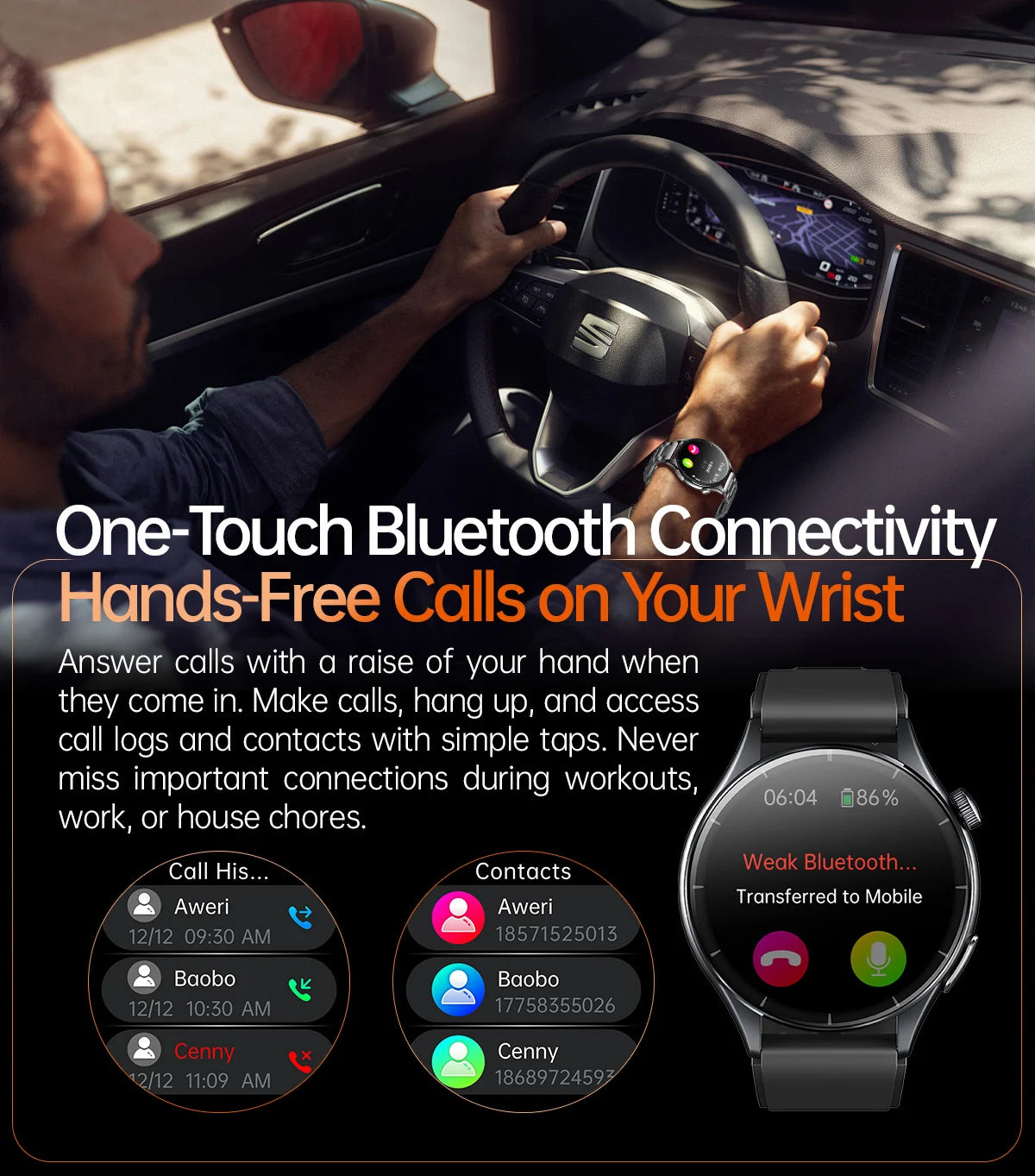 2026 New Smart Watch NFC ECG+PPG Blood oxygen Uric Acid Blood Pressure Sapphire Smartwatch Men For iPhone Android