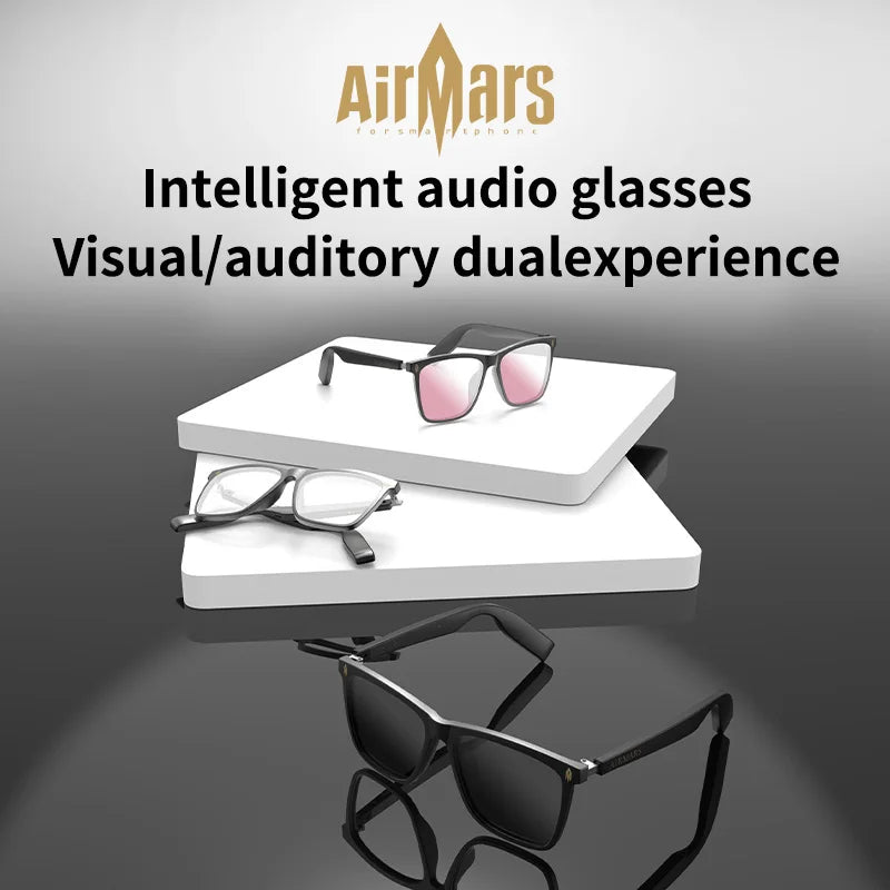 Smart Audio Sunglasses with Spatial Sound - Bluetooth Wireless Tidesmit