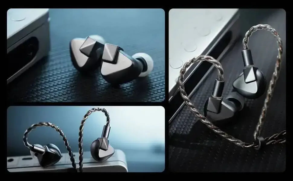 Tidesmit 14.8mm Planar Magnetic IEMs HiFi Earbuds with DAC Cable Tidesmit