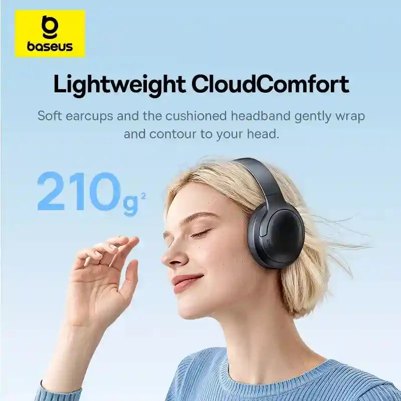 Wireless Headphones with 80H Playtime and Deep Bass - Tidesmit Tidesmit