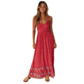 Happie Queens Women Fashion Strapless Bohemian Maxi Dress Lady Summer Vacation Beach Boho Dress Robe