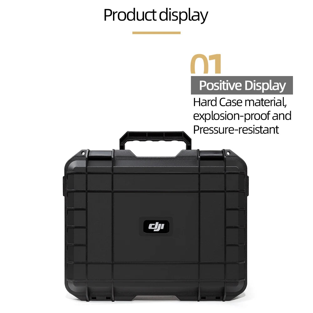 DJI Mini 3 Pro Hard Case - Waterproof Protective Storage Box Tidesmit