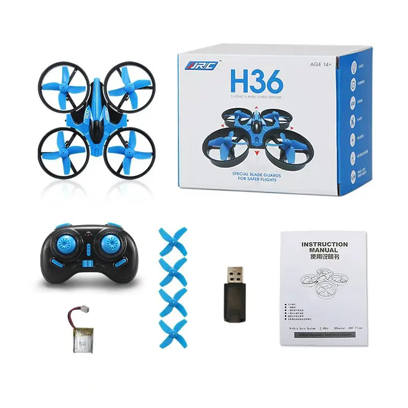 Mini RC Drone for Kids with Headless Mode and 360 Flips - Tidesmit Blue-1Battery Tidesmit