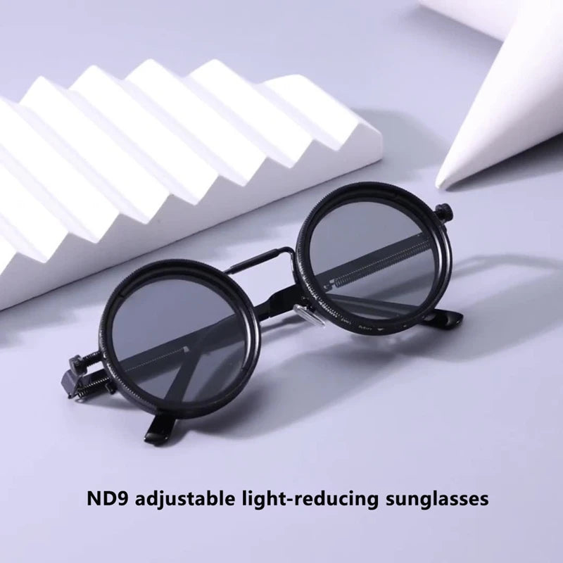 Polarized Smart Glasses with Adjustable Dimming and UV400 Protection Tidesmit