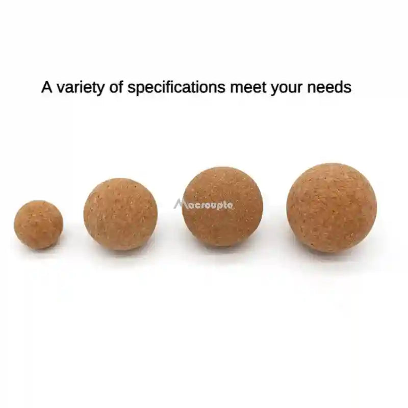 Cork Massage Ball for Deep Tissue Muscle Relief - 5cm, 6cm, 8cm Options Back Massage Instrument Tidesmit