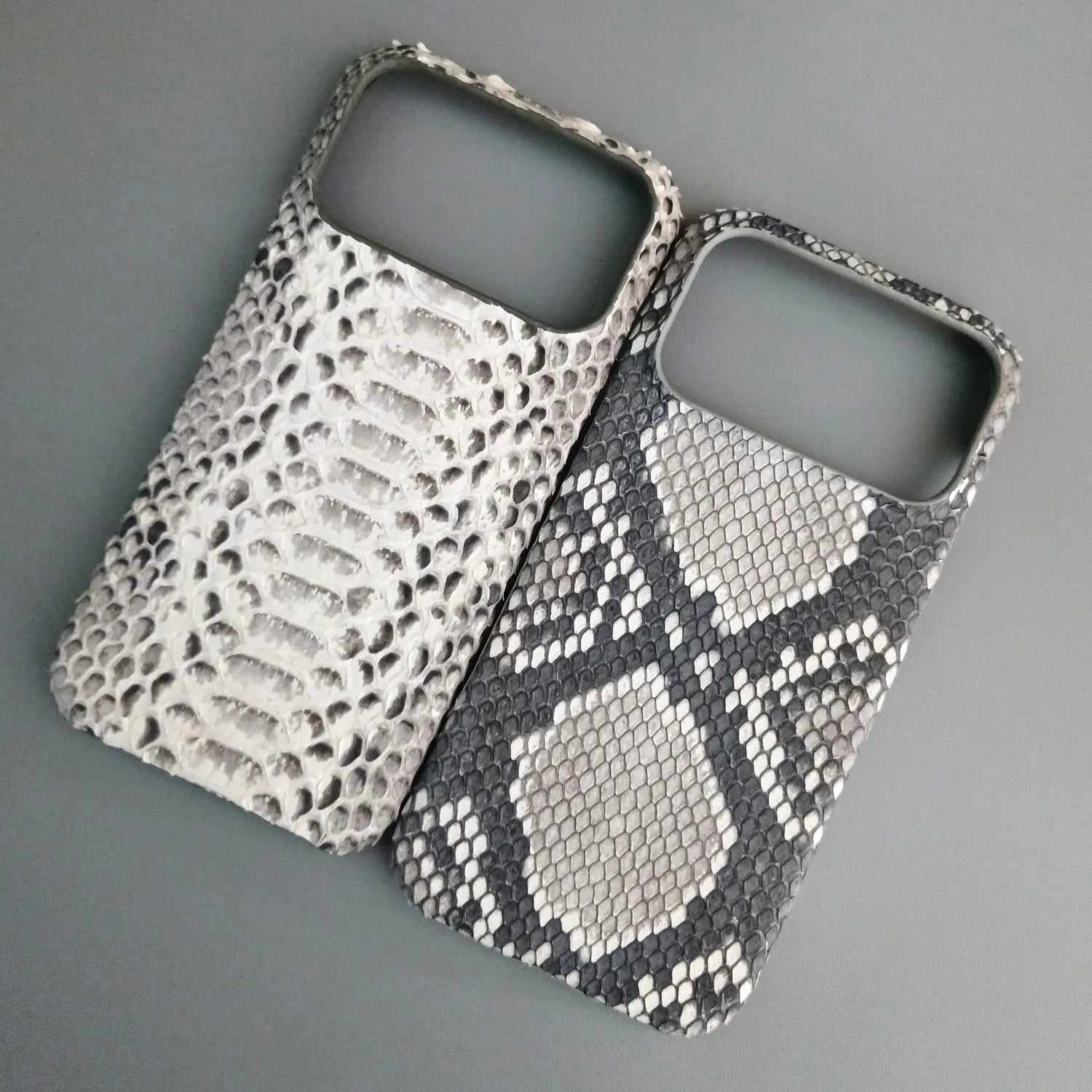 Python Leather iPhone Case: Genuine Snakeskin Slim Fit Protection Tidesmit