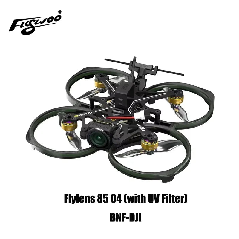 Flywoo Flylens 85 HD O4 FPV Drone - 2S Whoop with Wide Angle Lens 1 Tidesmit
