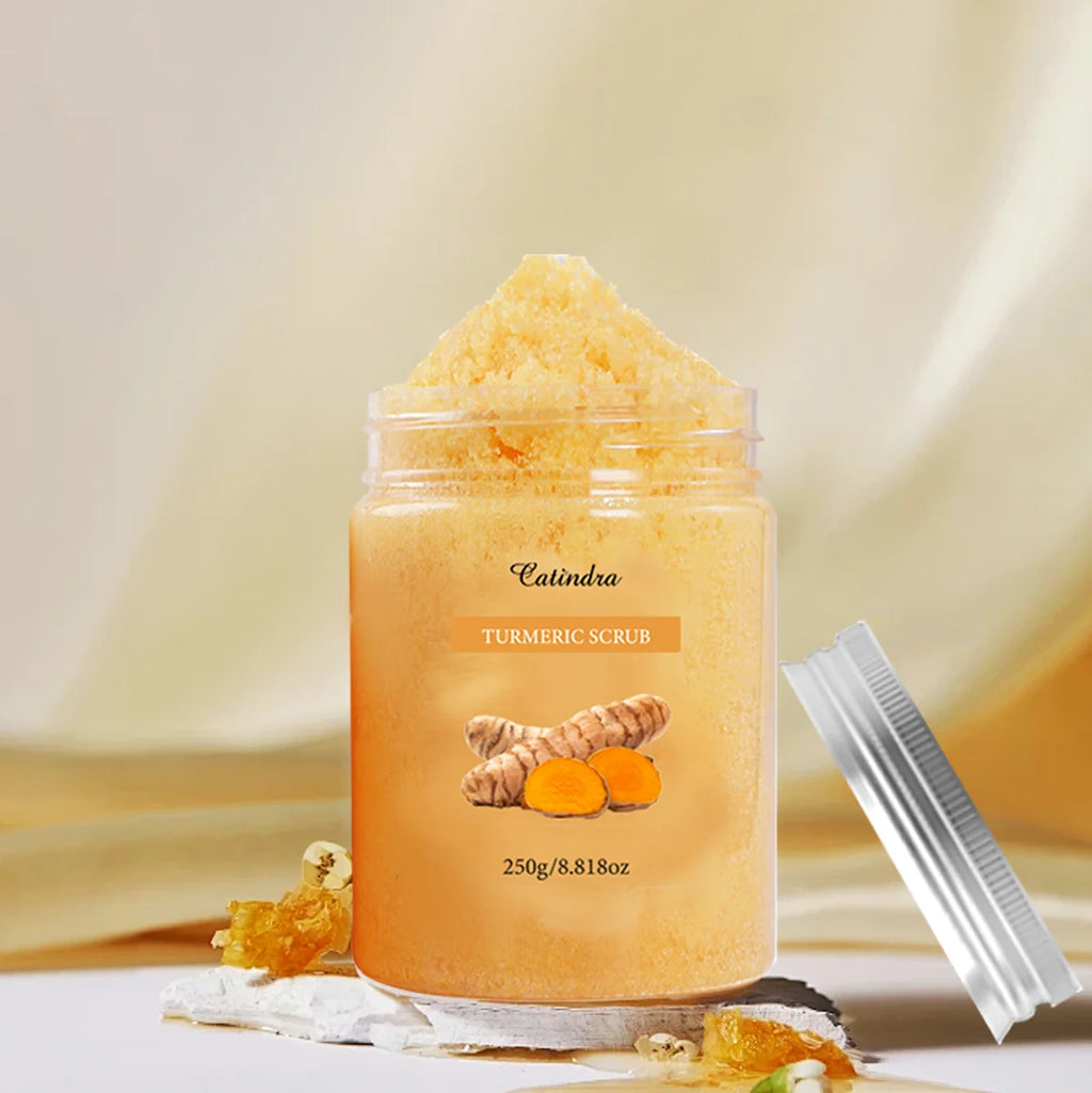 Turmeric Body Scrub | Natural Dark Spot Corrector for Radiant Skin Scrubs Treatments Tidesmit